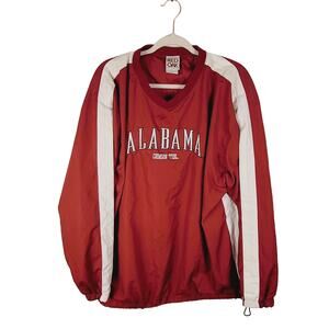Red Oak Sportswear Alabama Crimson Tide pullover jacket Large College Fan Gear